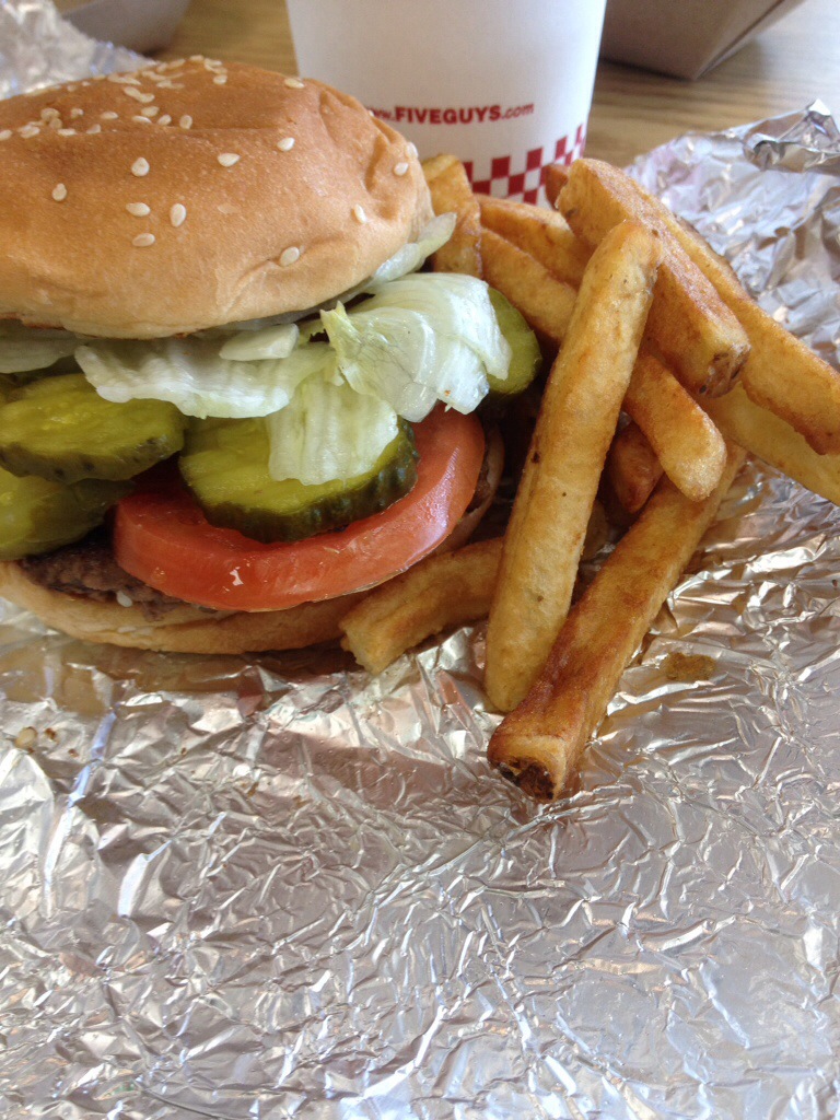 5 Guys Burgers & Fries: Time Machine